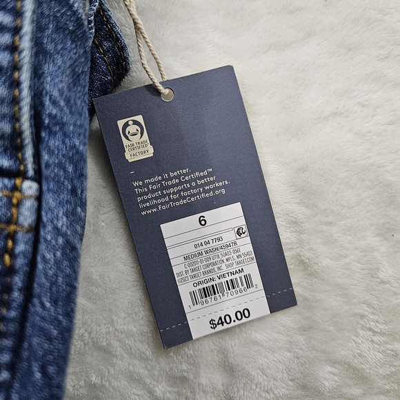 Universal Thread Skinny Leg Overalls in Blue Dark Wash Women’s Multiple Sizes - Picture 12 of 14